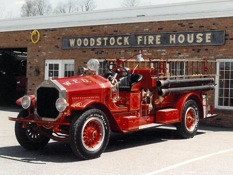 historic fire truck
