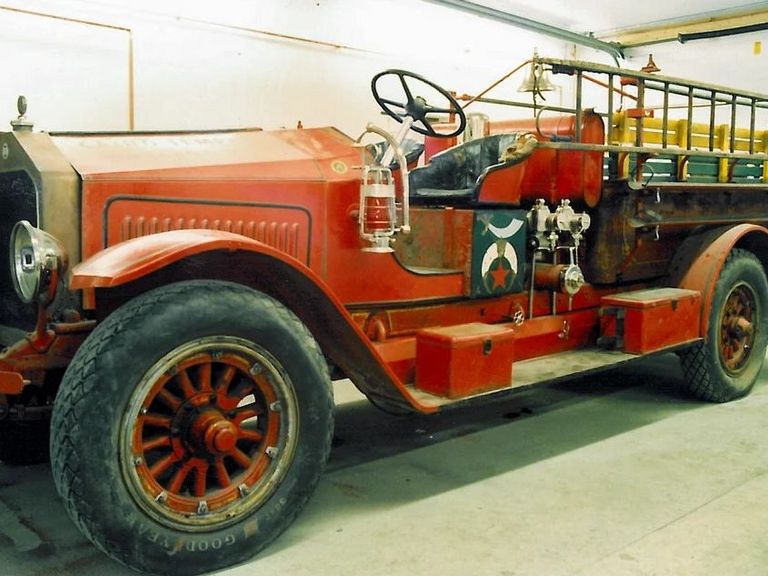 historic fire truck